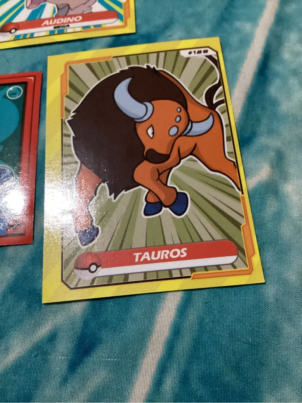 7 piece Pokémon sticker set featuring ash!